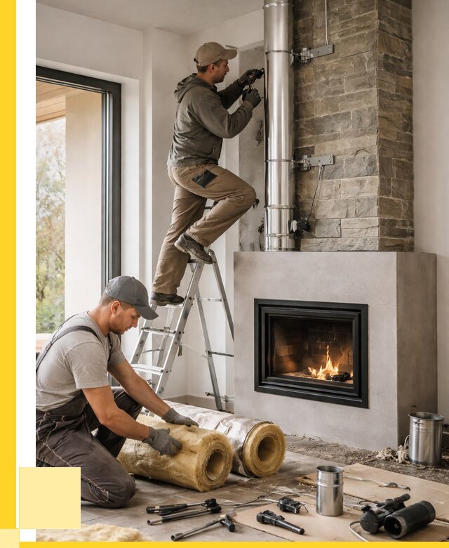 Монтаж дымоходов для каминов в Сарове от 15623 р. ЭриданСро