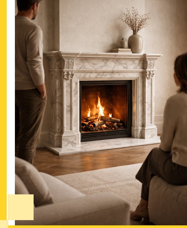 Мраморные камины под ключ в Сарове от 260375 р. | ЭриданСро