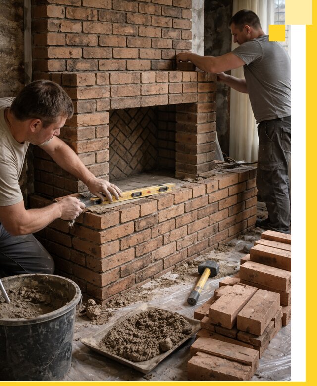 Изготовление и установка кирпичных каминов в Сарове