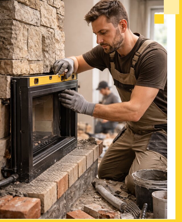 Дровяные камины под ключ в Сарове: монтаж, обустройство