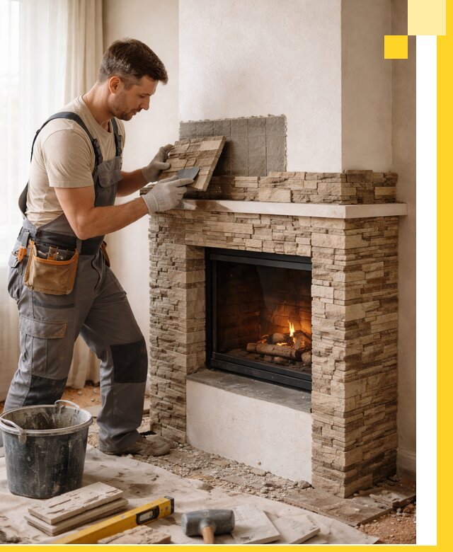 Изготовление и монтаж каминов для дома под ключ в Сарове