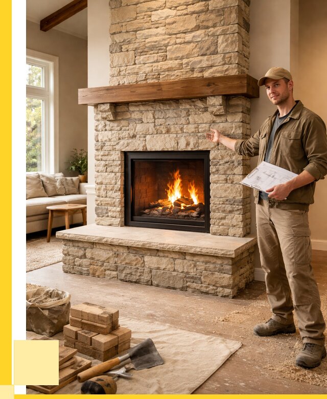 Камины под ключ в Сарове от 187470 р. | ЭриданСро — установка