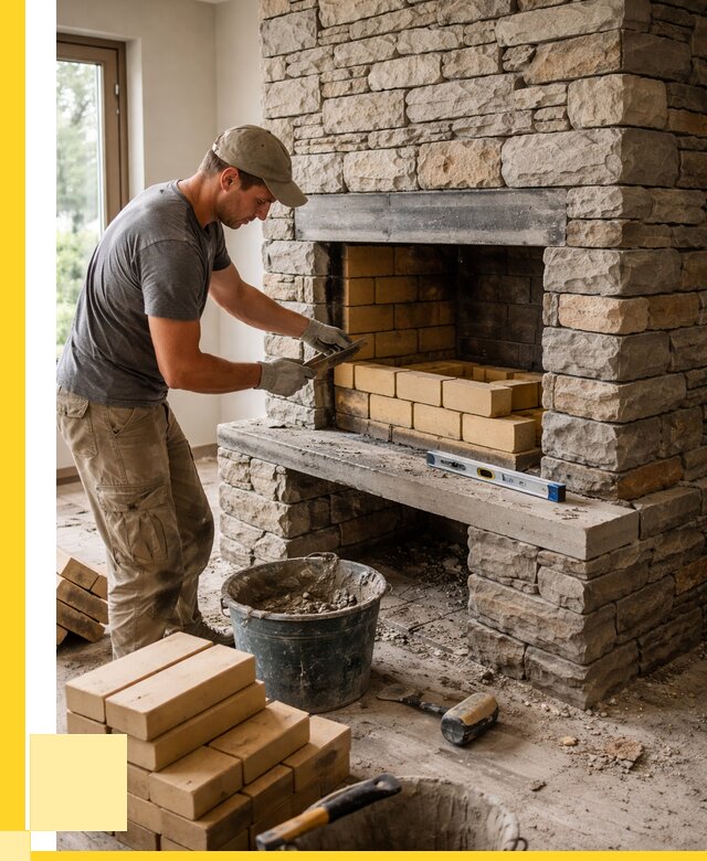 Кладка каминов и камина в Сарове от 26038 р. ЭриданСро