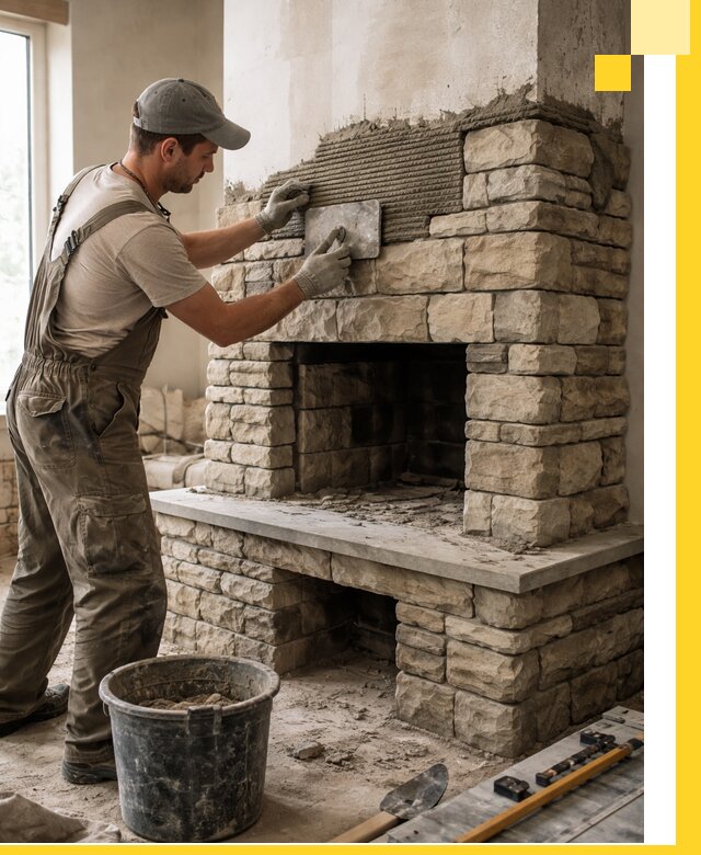 Строительство каминов под ключ в Сарове от проектирования до монтажа