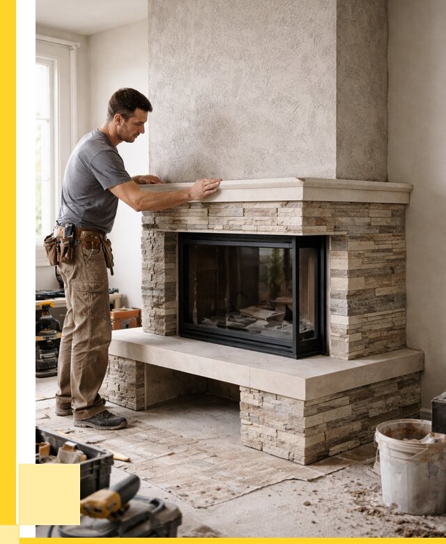 Изготовление каминов под ключ в Сарове от 156225 р. | ЭриданСро