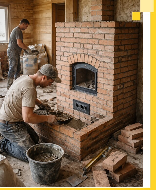 Профессиональное строительство печей в Сарове под ключ