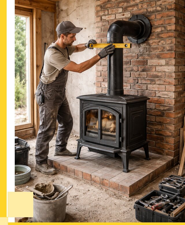 Монтаж печей установка банной печи в Сарове от 15623 р. | ЭриданСро