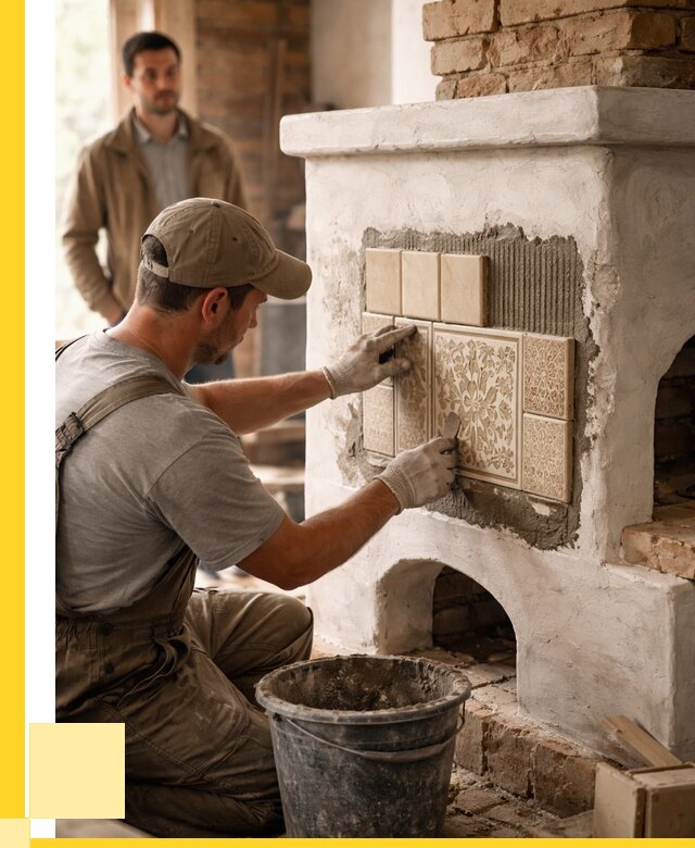 Отделка печей и банных печей в Сарове от 36453 р. | ЭриданСро