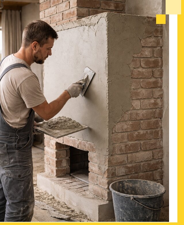 Отделка печей и облицовка каминов в Сарове под ключ