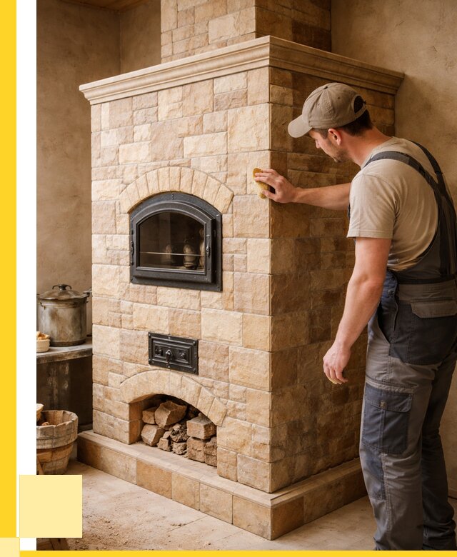 Облицовка печей в Сарове от 4687 р. под ключ | ЭриданСро