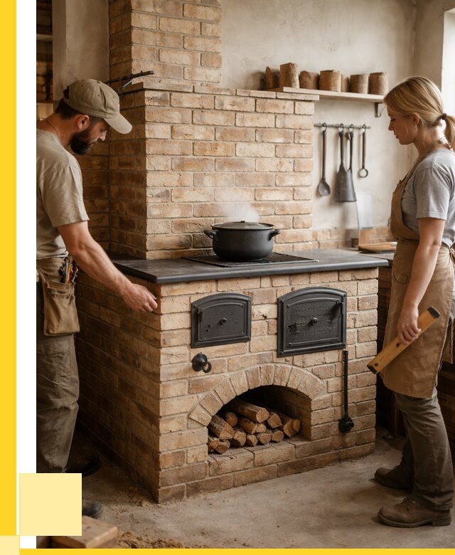 Варочно отопительные печи в Сарове от 93735 р. | ЭриданСро