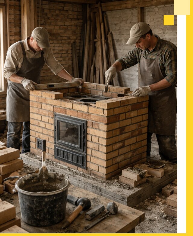 Изготовление и установка варочных печей под ключ в Сарове