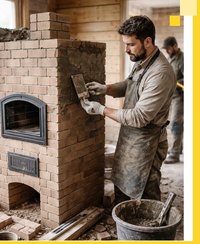 Изготовление и установка печей-шведок под ключ в Сарове