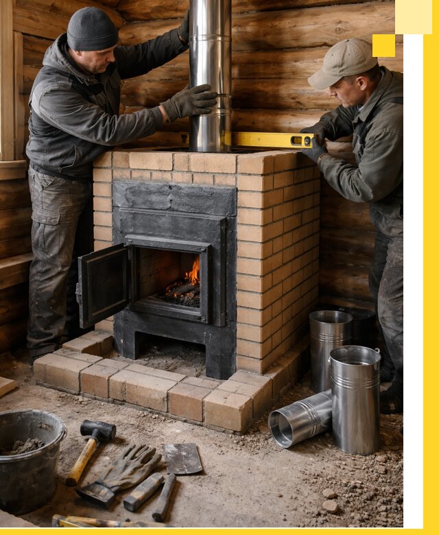 Проектирование, изготовление и установка банных печей в Сарове