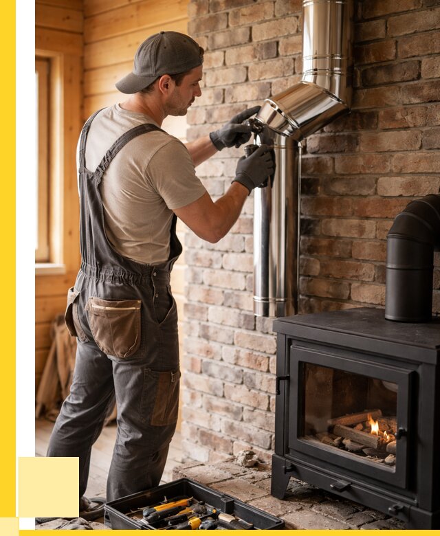 Монтаж дымоходов для печей в Сарове от 7811 р. | ЭриданСро