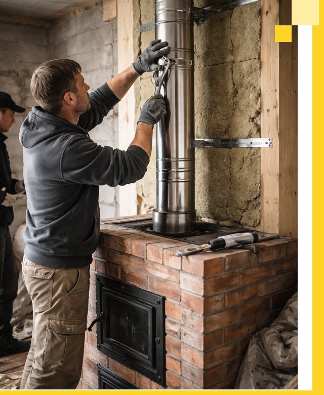 Изготовление и монтаж печей и дымоходов под ключ в Сарове