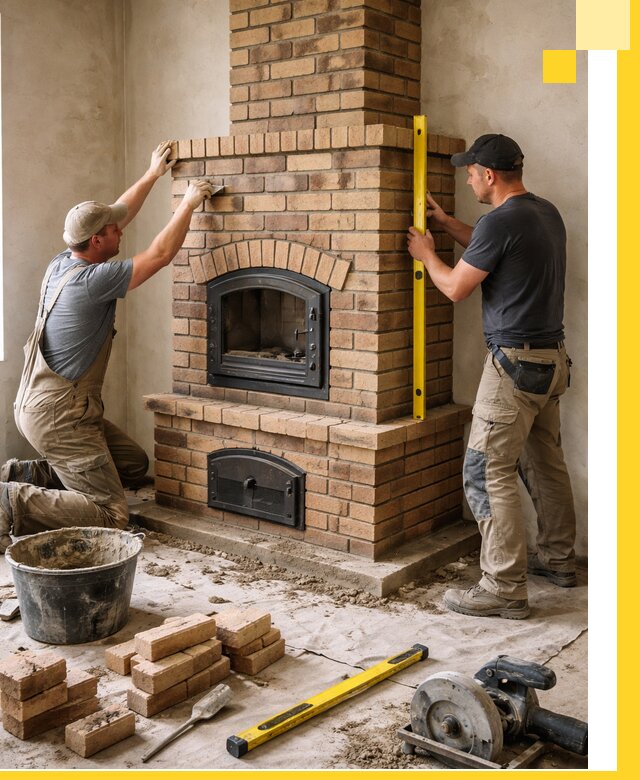 Продажа и установка печей и каминов для дома под ключ в Сарове