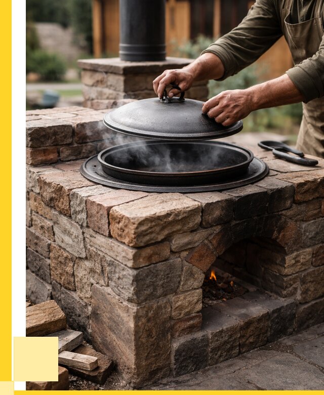 Печи для казана в Сарове по цене от 18747 р. | ЭриданСро