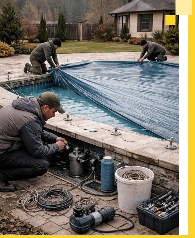 Консервация бассейнов в Сарове: подготовка к длительному хранению