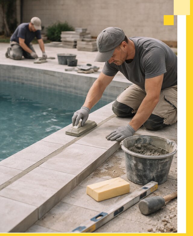 Отделка бассейнов в Сарове: декоративная отделка и гидроизоляция