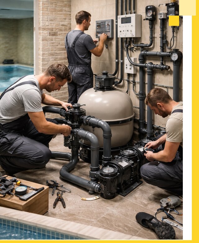 Комплексное оборудование для бассейнов под ключ в Сарове