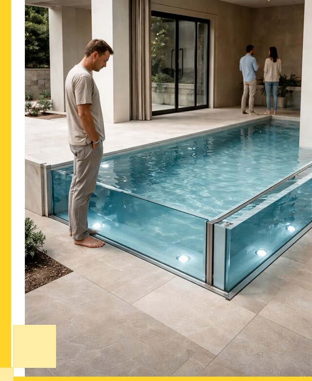 Стеклянные бассейны в Сарове от 1249800 р. | ЭриданСро — мозаика