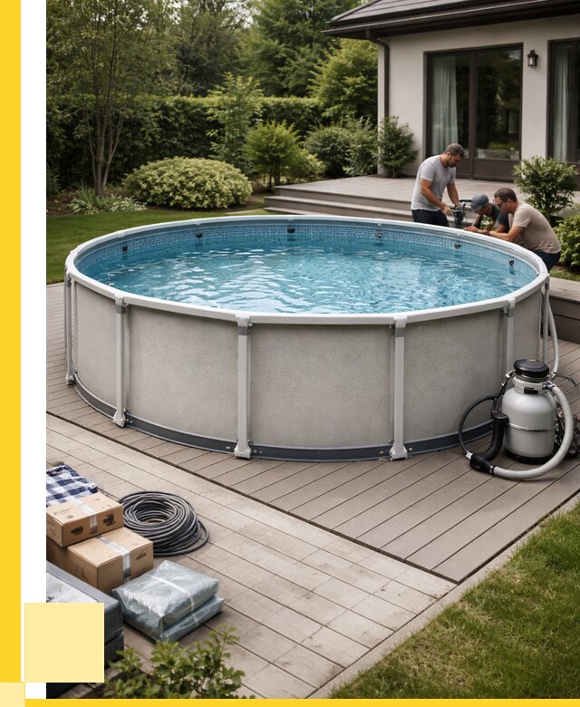 Купить каркасные бассейны в Сарове от 46868 р. | ЭриданСро