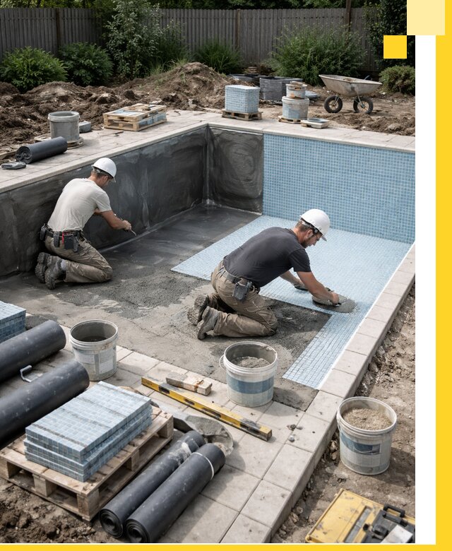 Проектирование и строительство стационарных бассейнов в Сарове