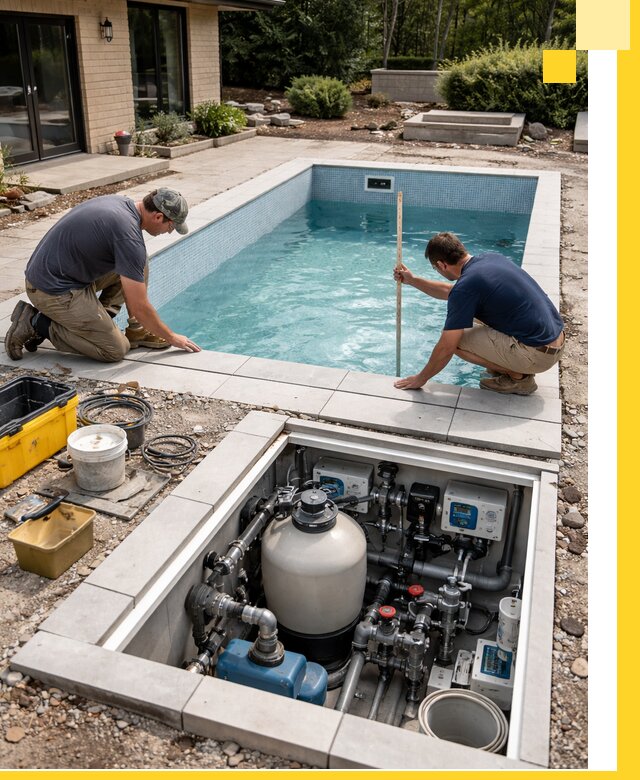 Строительство качественных домашних бассейнов под ключ в Сарове