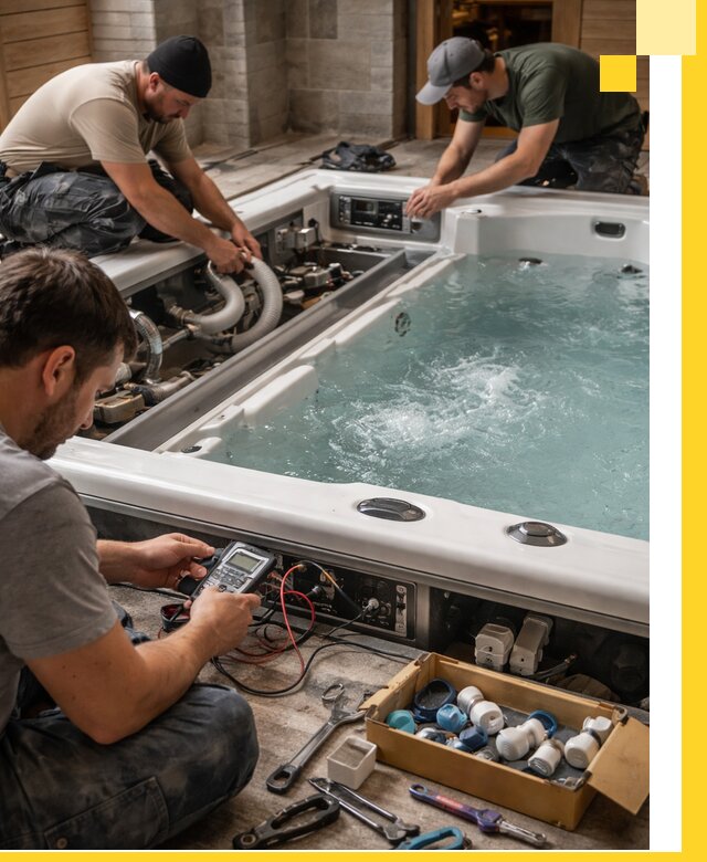 Гидромассажные бассейны под ключ в Сарове, дизайн и монтаж