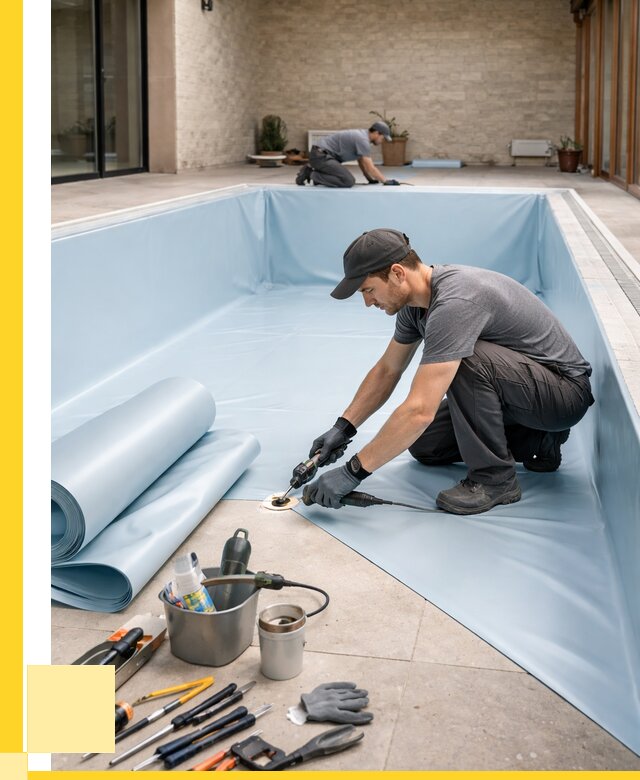 Пленка ПВХ для бассейнов в Сарове от 2604 р. | ЭриданСро