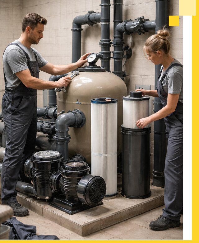 Фильтры и системы фильтрации для бассейнов в Сарове