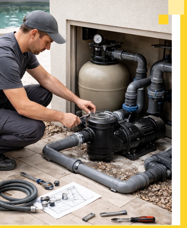 Поставка, монтаж и сервис насосов для бассейнов в Сарове