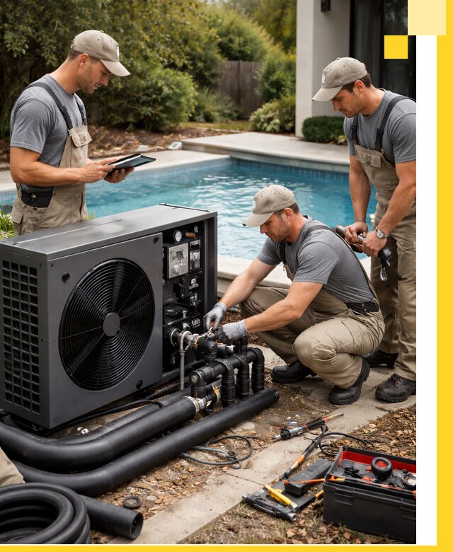 Проектирование и установка тепловых насосов для бассейнов в Сарове