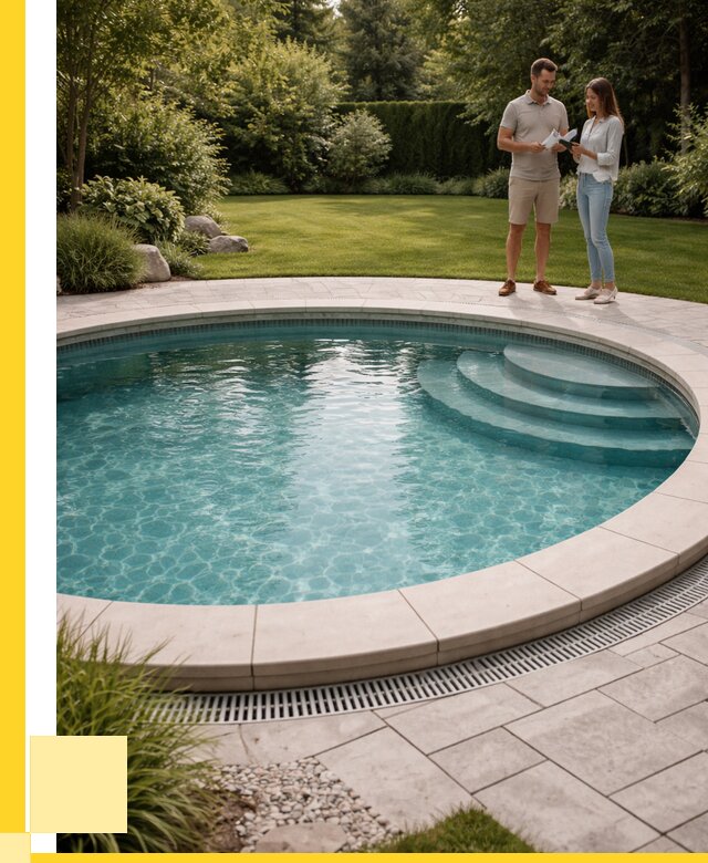 Круглые каркасные бассейны купить в Сарове от 260375 р. | ЭриданСро