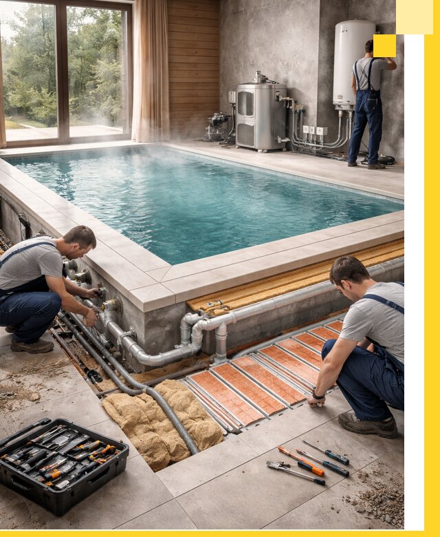 Проектирование и строительство тёплых бассейнов в Сарове