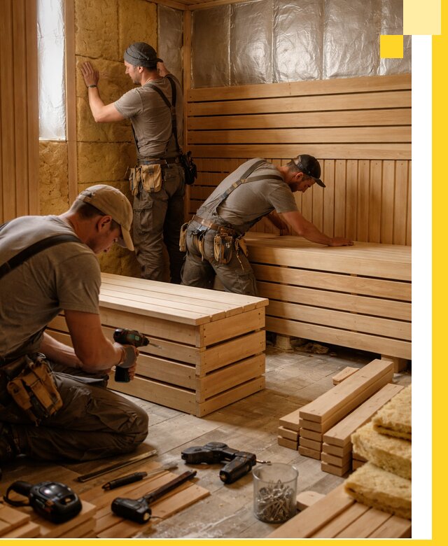 Профессиональное строительство саун под ключ в Сарове