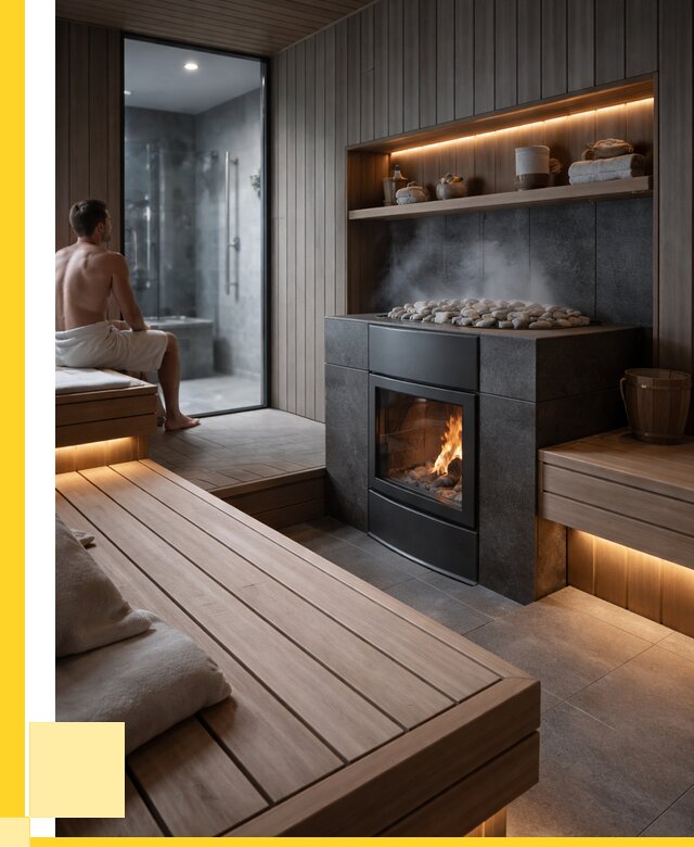 Проект сауны в частном доме в Сарове от 36453 р. | ЭриданСро