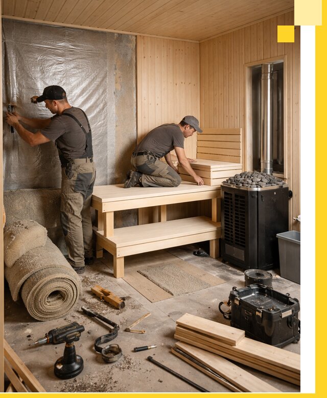 Проекты саун под ключ в Сарове дизайн и строительство