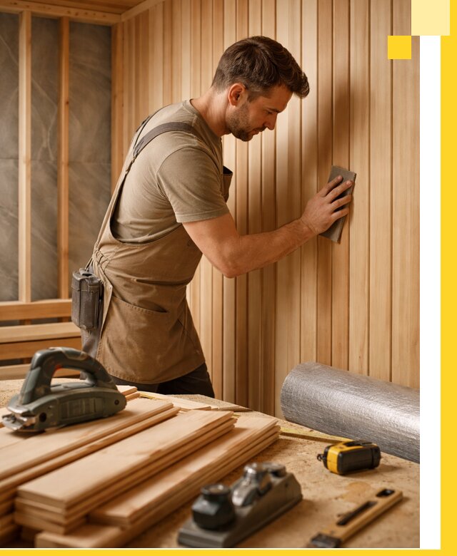 Профессиональная отделка саун и парных под ключ в Сарове