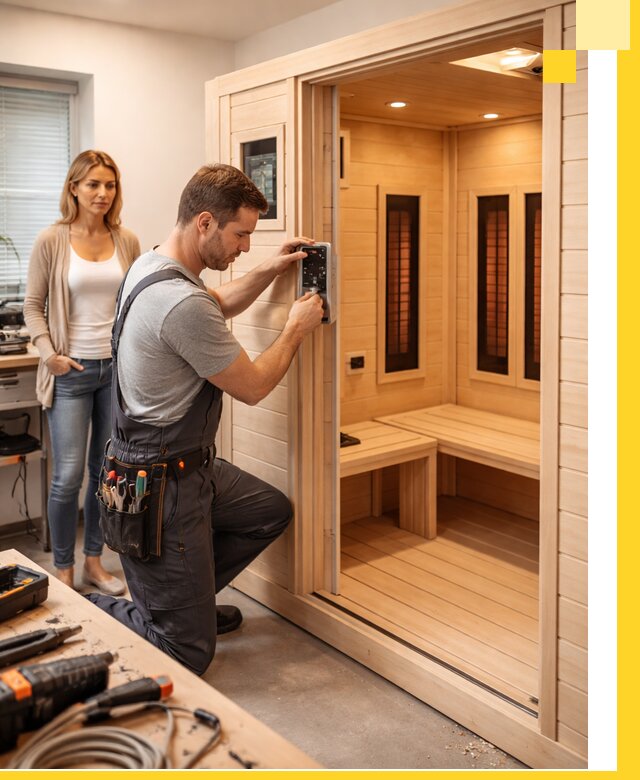 Инфракрасные сауны под ключ в Сарове продажа и установка