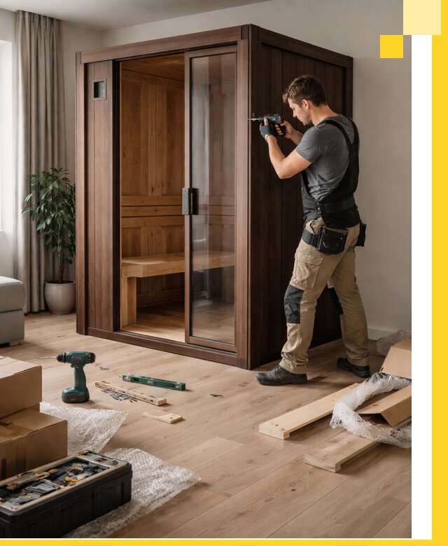 Установка и производство мини саун под ключ в Сарове