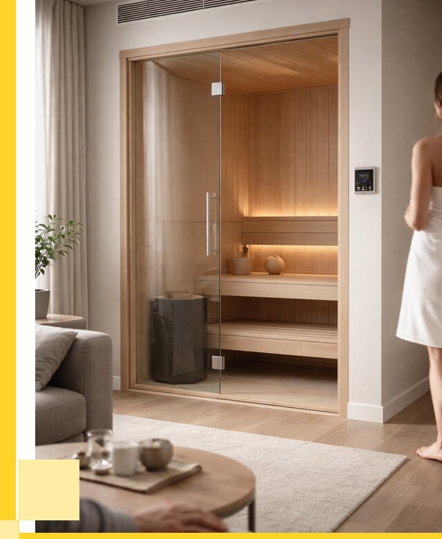 Сауна в квартире под ключ в Сарове от 124980 р. ЭриданСро