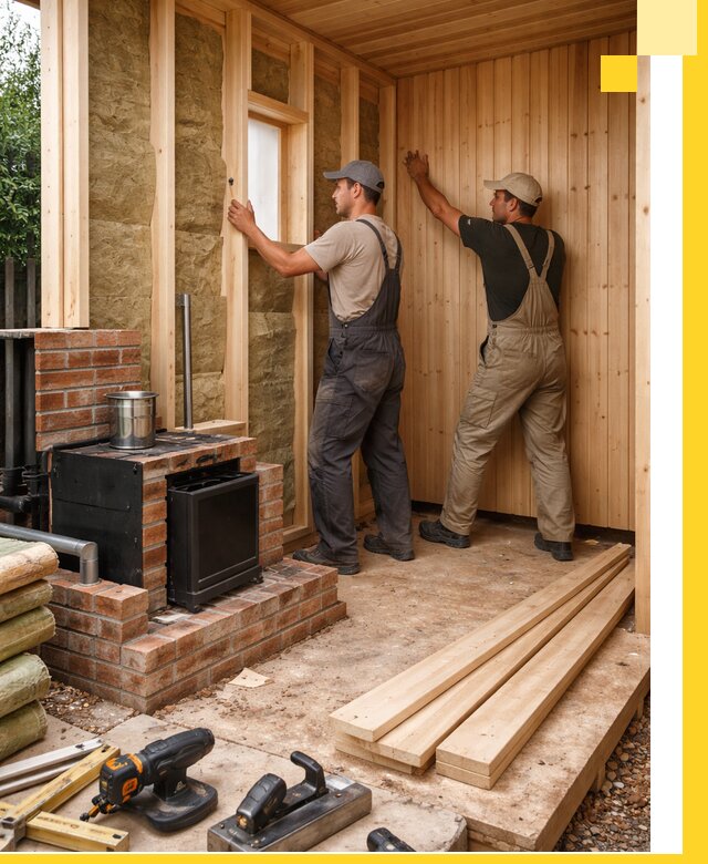 Строительство и установка дачных саун под ключ в Сарове