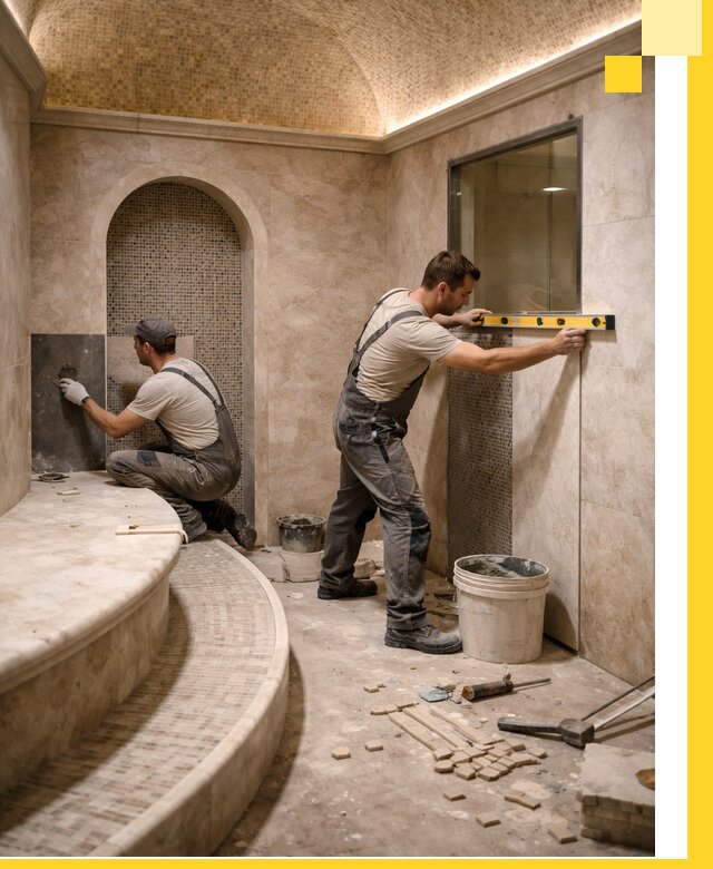 Проектирование и строительство саун с хамамом под ключ в Сарове