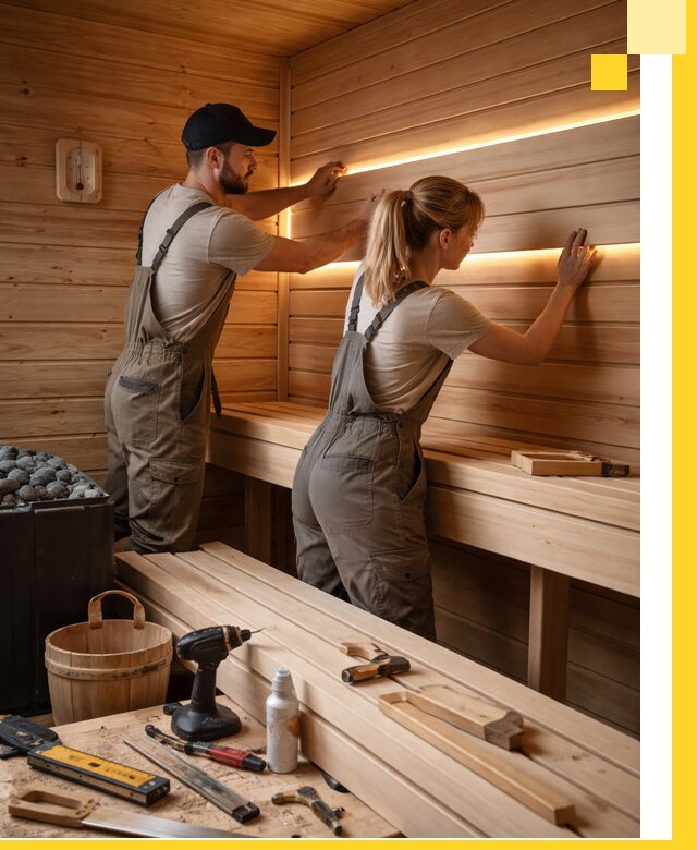 Дизайн саун и бань под ключ с индивидуальным проектом в Сарове