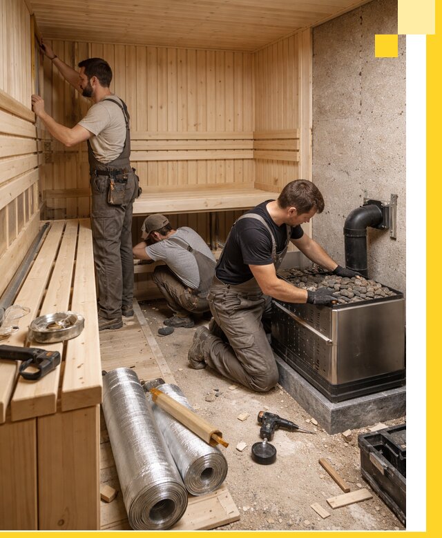 Индивидуальные сауны на заказ в Сарове под ключ, проект и монтаж