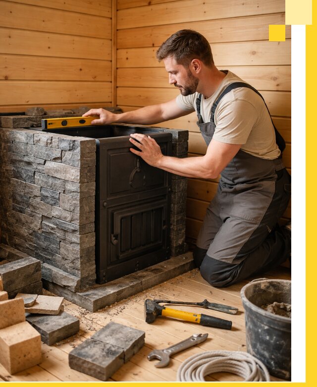 Производство и установка печей для саун под ключ в Сарове