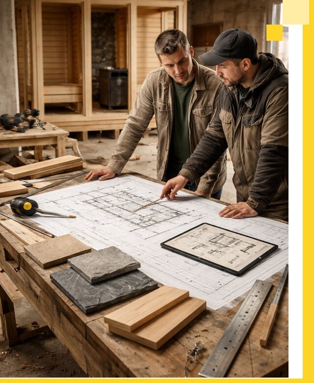 Проекты бань под ключ и планы строительства в Сарове