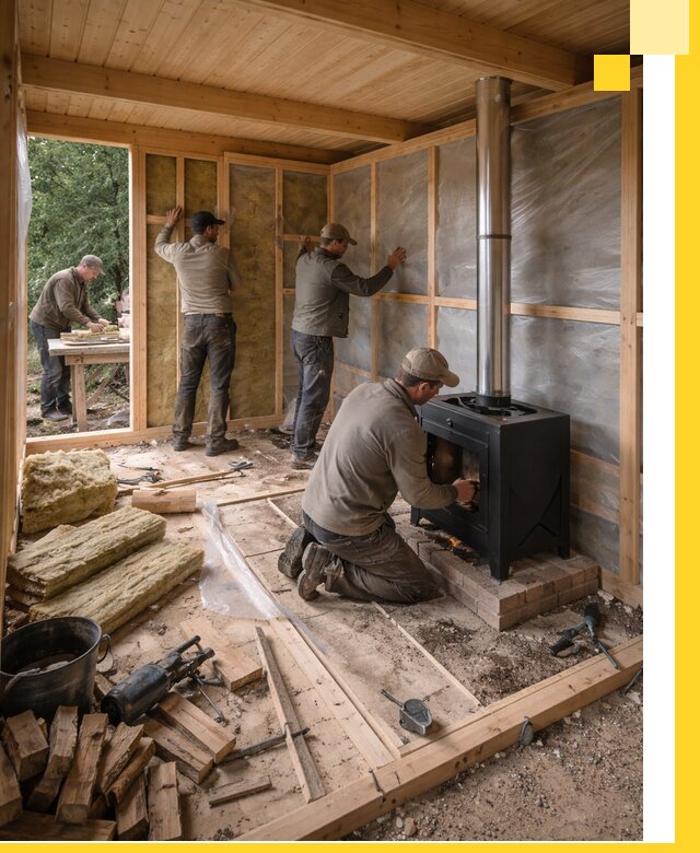 Профессиональный монтаж бань под ключ в Сарове для дома